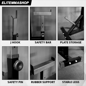 GENETIX FIT Free Squat Stand V2