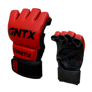 GENETIX COMBAT GNTX MMA GLOVES MG1 BlackRed