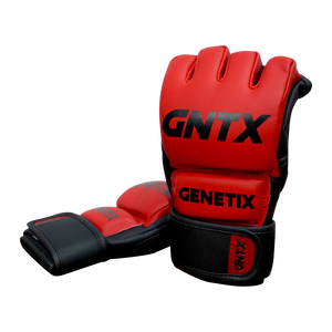 GENETIX COMBAT GNTX MMA GLOVES MG1 BlackRed