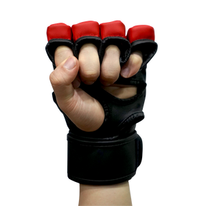 GENETIX COMBAT GNTX MMA GLOVES MG1 BlackRed
