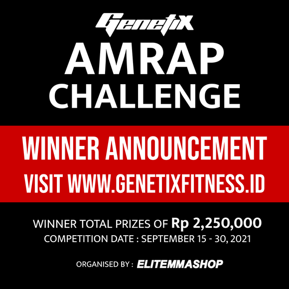 Pemenang winner genetix amrap challenge