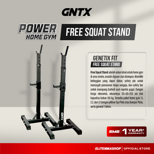 POWER HOME GYM GENETIX FREE SQUAT STAND