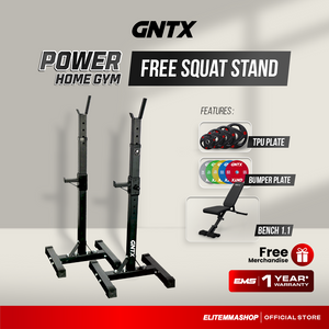 POWER HOME GYM GENETIX FREE SQUAT STAND