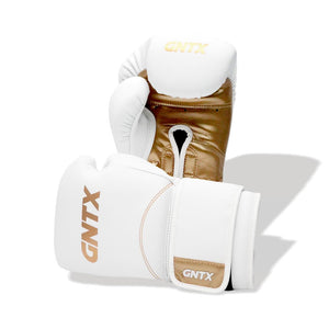 GENETIX COMBAT GNTX Boxing Gloves GBG5  WhiteGold