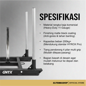 GENETIX FIT Competition Push Sled