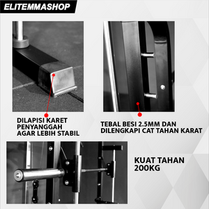 GENETIX FIT Smith Squat Rack