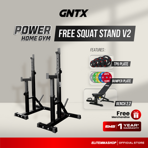 POWER HOME GYM GENETIX FREE SQUAT STAND V2