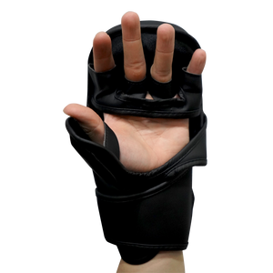 GENETIX COMBAT GNTX SPARRING MMA GLOVES MG5 BlackGrey