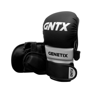 GENETIX COMBAT GNTX SPARRING MMA GLOVES MG5 BlackGrey