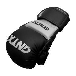 GENETIX COMBAT GNTX SPARRING MMA GLOVES MG5 BlackGrey