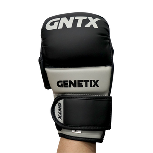 GENETIX COMBAT GNTX SPARRING MMA GLOVES MG5 BlackGrey