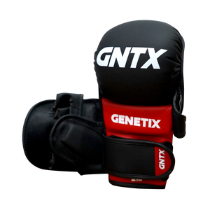 GENETIX COMBAT GNTX SPARRING MMA GLOVES MG5 BlackRed