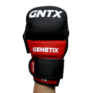 GENETIX COMBAT GNTX SPARRING MMA GLOVES MG5 BlackRed