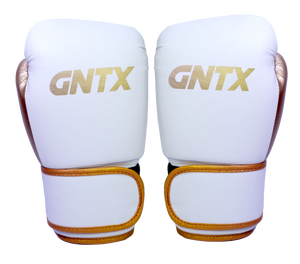 GENETIX COMBAT GNTX Thai Boxing Gloves GBG4 WhiteGold