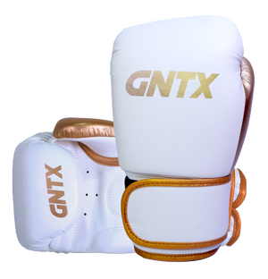 GENETIX COMBAT GNTX Thai Boxing Gloves GBG4 WhiteGold