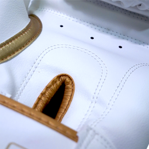 GENETIX COMBAT GNTX Thai Boxing Gloves GBG4 WhiteGold