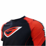 GENETIX ICON Rashguard SS RG002 BlackRed