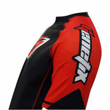 GENETIX ICON Rashguard SS RG002 BlackRed