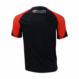 GENETIX ICON Rashguard SS RG002 BlackRed