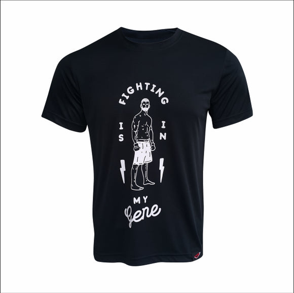 baju olahraga hitam
