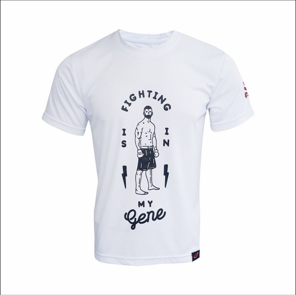 baju olahraga putih