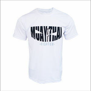 GENETIX MUAYTHAI FIGHTER Tshirt White