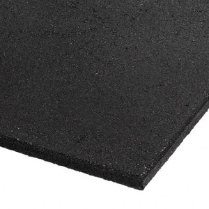 GENETIX Rubber Tile Black (3mm)