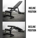 GENETIX FIT Flat Incline Decline Bench 3.1