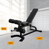 GENETIX FIT Flat Incline Decline Bench 4.1