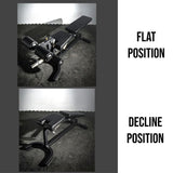 GENETIX FIT Flat Incline Decline Bench 4.1