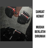 GENETIX FIT Adjustable Dumbbell 24KG
