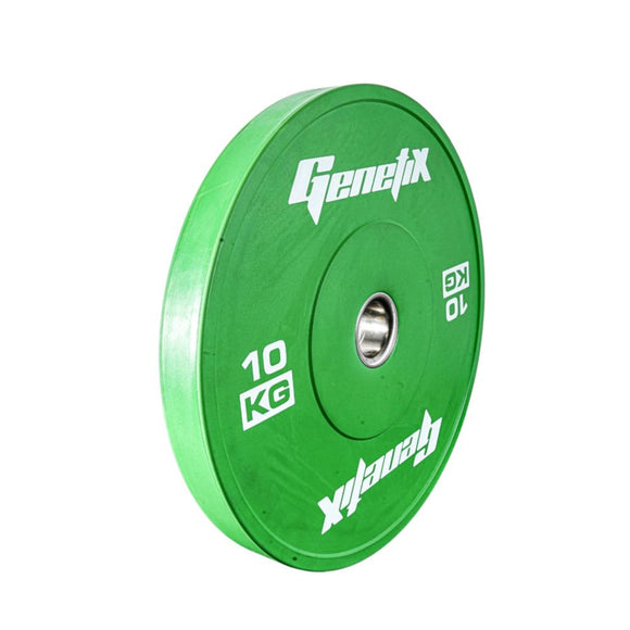 GENETIX FIT Colour Training Bumper Plate 10KG (Pair)