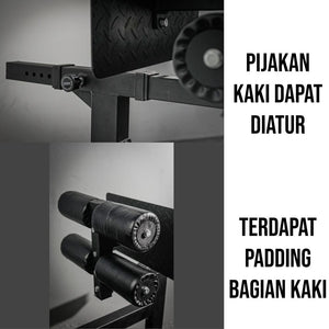 GENETIX FIT GHD Glute Ham Developer