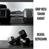 GENETIX FIT HEX Dumbbell (Pair)