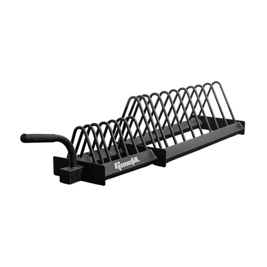 GENETIX FIT Horizontal Weight Plate Storage (Square Tube)