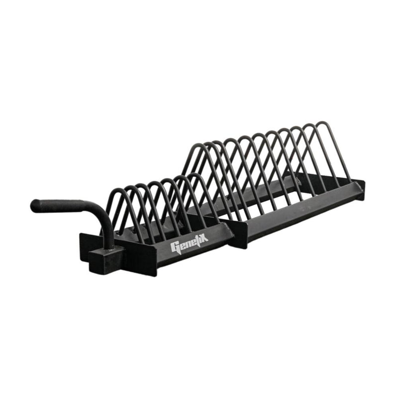 GENETIX FIT Horizontal Weight Plate Storage (Square Tube)