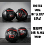 GENETIX FIT PU Medicine Wall Ball 10KG