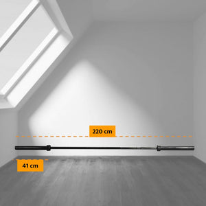 GENETIX FIT The OLY BAR Barbell 2.2m