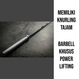 GENETIX FIT The POWER BAR Barbell 2.2m