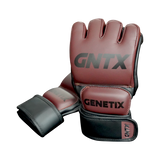 GENETIX COMBAT GNTX MMA GLOVES MG1 BlackBrown