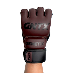 GENETIX COMBAT GNTX MMA GLOVES MG1 BlackBrown