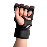 GENETIX COMBAT GNTX MMA GLOVES MG1 BlackBrown