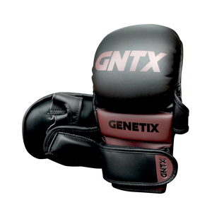 GENETIX COMBAT GNTX SPARRING MMA GLOVES MG5 BlackBrown