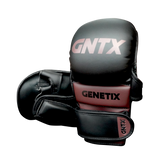 GENETIX COMBAT GNTX SPARRING MMA GLOVES MG5 BlackBrown