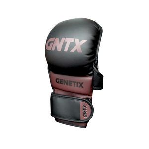 GENETIX COMBAT GNTX SPARRING MMA GLOVES MG5 BlackBrown
