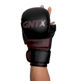 GENETIX COMBAT GNTX SPARRING MMA GLOVES MG5 BlackBrown