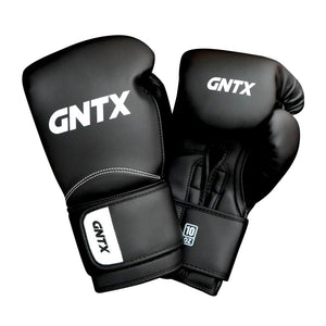 GENETIX COMBAT GNTX Boxing Gloves GBG5 BlackWhite