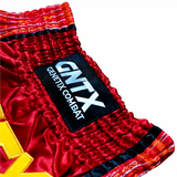 GENETIX GNTX KARO MUAY THAI SHORTS RED