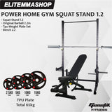 POWER HOME GYM GENETIX SQUAT STAND 1.2