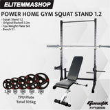 POWER HOME GYM GENETIX SQUAT STAND 1.2